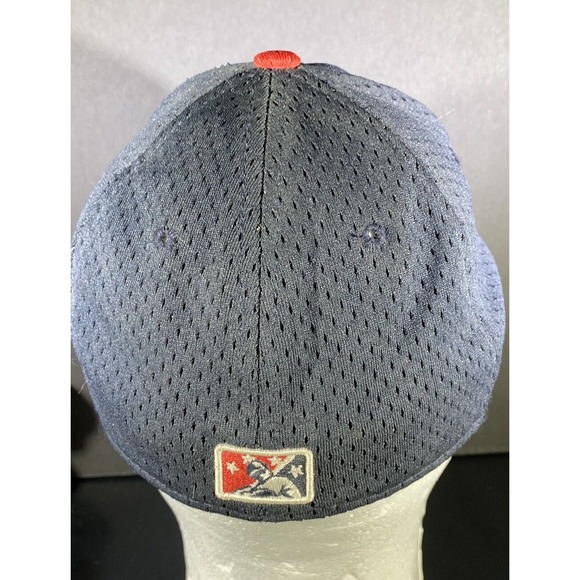 Toledo Mud Hens Hat Baseball Cap Fitted 7 New Era Mesh Vintage MiLB - Picture 3 of 4